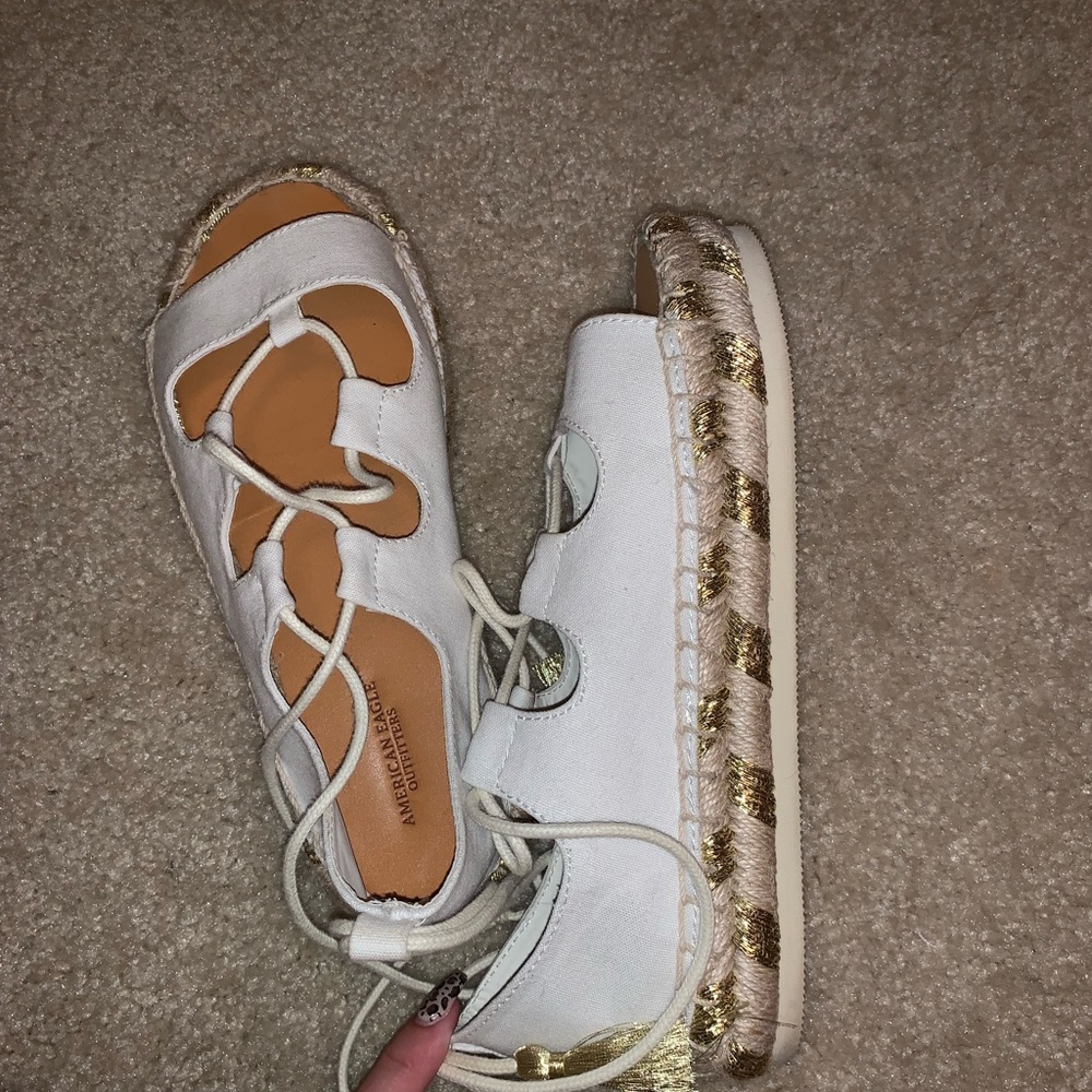 american eagle platform sandals